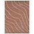 Tapete para Sala Realce Falesia 72 Bege 1,50X2,00M - Imagem 1