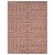 Tapete para Sala Realce Eden 72 Bege 1,00X1,50M - J Serrano - Imagem 1