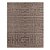 Tapete para Sala Realce Eden 35 Taupe 1,00X1,50M - Imagem 1