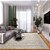 Tapete para Sala Glamour Versatil Cinza 4,00X6,00M - Imagem 2