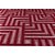 Tapete para Sala Funcional Tabuleiro 10 Vermelho 1,00X1,50M - Imagem 3