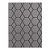 Tapete para Sala Funcional Hexagonal 52 Grafite 1,50X2,00M - Imagem 1