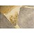Tapete para Sala Detalhe Dourado Bege-Amarelo 1,50X2,00M - Imagem 4