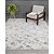 Tapete para Sala Condor 02 Cinza-Off White 1,40X2,00M - Imagem 2