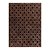 Tapete para Sala Classic Board 70 Marrom 1,50X2,00M - Imagem 1