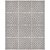 Tapete para Sala Chevron Quadros Cinza 2,00X2,50M - Imagem 1