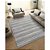 Tapete para Sala Belga Mykonos 3504 Cinza-Azul 1,95X2,50M - Imagem 2