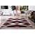 Tapete para Sala Belga Antuérpia 4 Vermelho-Bege 1,00X1,40M - Imagem 2