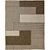 Tapete de Sisal Bali Lascas Marrom e Bege 1,50X2,00M - Imagem 1