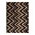 Tapete Classic Chevron 79 Caramelo 0,50X0,80M - J Serrano - Imagem 1