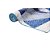 Tapete Belga Liege 4 Azul-Bege 0,40X0,60M - Edantex - Imagem 3