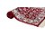 Tapete Belga Bruxelas 6 Vermelho 0,40X0,60M - Edantex - Imagem 2