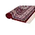 Tapete Belga Bruxelas 3 Vermelho 0,40X0,60M - Edantex - Imagem 2