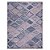 Passadeira Classic Fiji 9 Creme-Azul 0,66X1,20M - J Serrano - Imagem 1