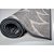 Tapete para Sala Soft Chevron Cinza Escuro 2,00X2,50M - Qaza - Imagem 5