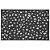 Passadeira de Cozinha Cleankasa Terrazzo Black 0,40X1,20M - Imagem 3