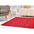 Tapete para Sala Realce Royal 10 Vermelho 1,00X1,50M - Imagem 2