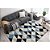 Tapete para Sala Renaissance Verona 50 Preto 1,50X2,00M - Imagem 2