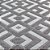 Tapete para Sala London 02 Prata 0,50X1,00M - Niazitex - Imagem 3
