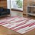 Tapete para Sala Belga Stillo 13 Vermelho 0,68X2,20M - Imagem 3