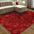 Tapete de Sala Peludo Belmont Vermelho 0,50X0,80M - Imagem 3