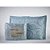 Kit Colcha Solteiro Colony Arabesco 21 Azul Claro - Imagem 2