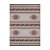 Tapete para Sala Funcional Asteca 35 Taupe 1,00X1,50M - Imagem 1