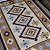 Tapete Turco Kilim Antep Dupla Face 02 Bege 0,60X0,90M - Imagem 6