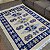 Tapete Turco Kilim Antep Dupla Face 01 Azul 1,40X2,00M - Imagem 2