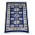 Tapete Turco Kilim Antep Dupla Face 01 Azul 1,40X2,00M - Imagem 3