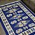 Tapete Turco Kilim Antep Dupla Face 01 Azul 1,00X1,40M - Imagem 6