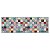 Passadeira Cozinha Antiderrapante Clean 27 Azul 0,40X1,20M - Imagem 1
