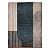 Tapete Sala Luxo Mississipi 06 Azul-Off White 2,50X3,00M - Imagem 1