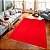 Tapete Sala Antiderrapante Carino 06 Vermelho 2,80X4,00M - Imagem 2