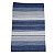 Tapete Indiano Kilim Basar Dupla Face Azul 0,60X0,90M - Imagem 1
