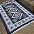 Tapete Turco Kilim Antep Dupla Face 02 Cinza 1,00X1,40M - Imagem 3