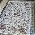 Tapete Sala Antiderrapante Floral Jasmin 03 Bege 2,00X2,50M - Imagem 2