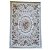 Tapete Antiderrapante Floral Jasmin 02 Bege 0,60X0,90M - Imagem 1