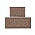 Kit Cozinha Sisal 2 peças Eco-Nature Sarja 70 Marrom - Imagem 1