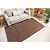 Tapete Sala Realce Listras 35 Taupe 4,00X5,00M - Imagem 2