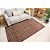 Tapete Sala Realce Eden 35 Taupe 4,00X5,00M - Imagem 2