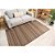 Tapete Sala Sisal Buzios Arraial 49 Marrom-Azul 4,00X5,00M - Imagem 2