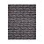 Passadeira Turca Glamour 04 Preto 0,75X1,80M Edantex - Imagem 1