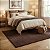Tapete Sala Quarto Antiderrapante Classic Castor 1,00X1,50M - Imagem 1