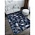 Tapete Sala Quarto Antiderrapante Geométrico Belga Domani - Imagem 14