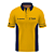 Camisa Polo 2026 Amarelo e Azul Marinho Unissex - Imagem 1