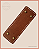 Fundo para Bolsa Retangular M com Bailarina - Caramelo (9x25) Furos 3mm - Imagem 8