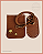 Kit Bolsa Crossbody - Caramelo - Imagem 3