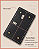 Fundo para Bolsa Retangular com Bailarina - Preto (15x25) - Imagem 9