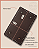 Fundo para Bolsa Retangular com Bailarina - Café (15x25) - Imagem 5